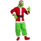 thumbnail image 1 of Disfraz de Navidad Robar Monstruo de piel verde Ropa de Grinch Máscara de monstruo de piel verde El Grinch verde, 1 of 4