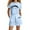 Sky Blue, variant on 2-Piece Outfit Girls Sports Top with Sports Trousers Short Activewear Casual Clothes​ 5-6 Years #Pink