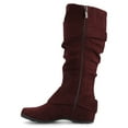 thumbnail image 2 of Journee Womens Jester-01 Extra Wide Calf Hidden Wedge Riding Boots, 2 of 9