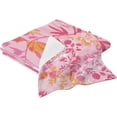thumbnail image 2 of Colorful Leaves and Flowers Soft Cotton Towel Sets 2 Piece, 1 Bath Towel 1 Hand Towel Quick Dry Highly Absorbent Bath Towels Washcloths for Bathroom, Gym, Hotel, and Spa, 2 of 7