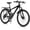 Black, variant on 26 Inch Mountain Bike for Men, NEORIVER 21-Speed Men's Mountain Bike with Suspension Fork, Dual Disc Brakes, Rear Rack & Internal Cable