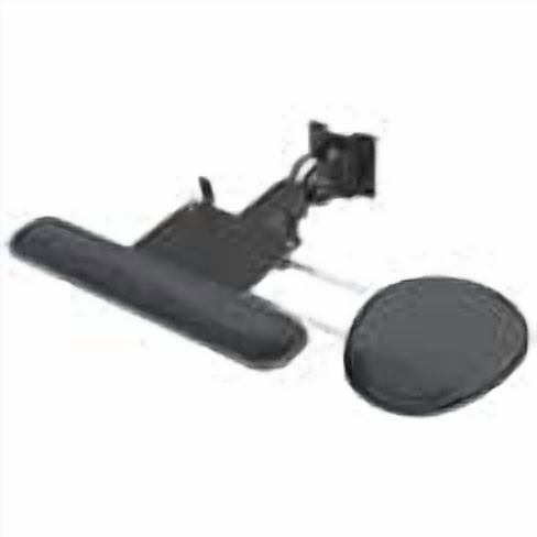 Folding Keyboard & Mouse Tray For Orbit Workstation