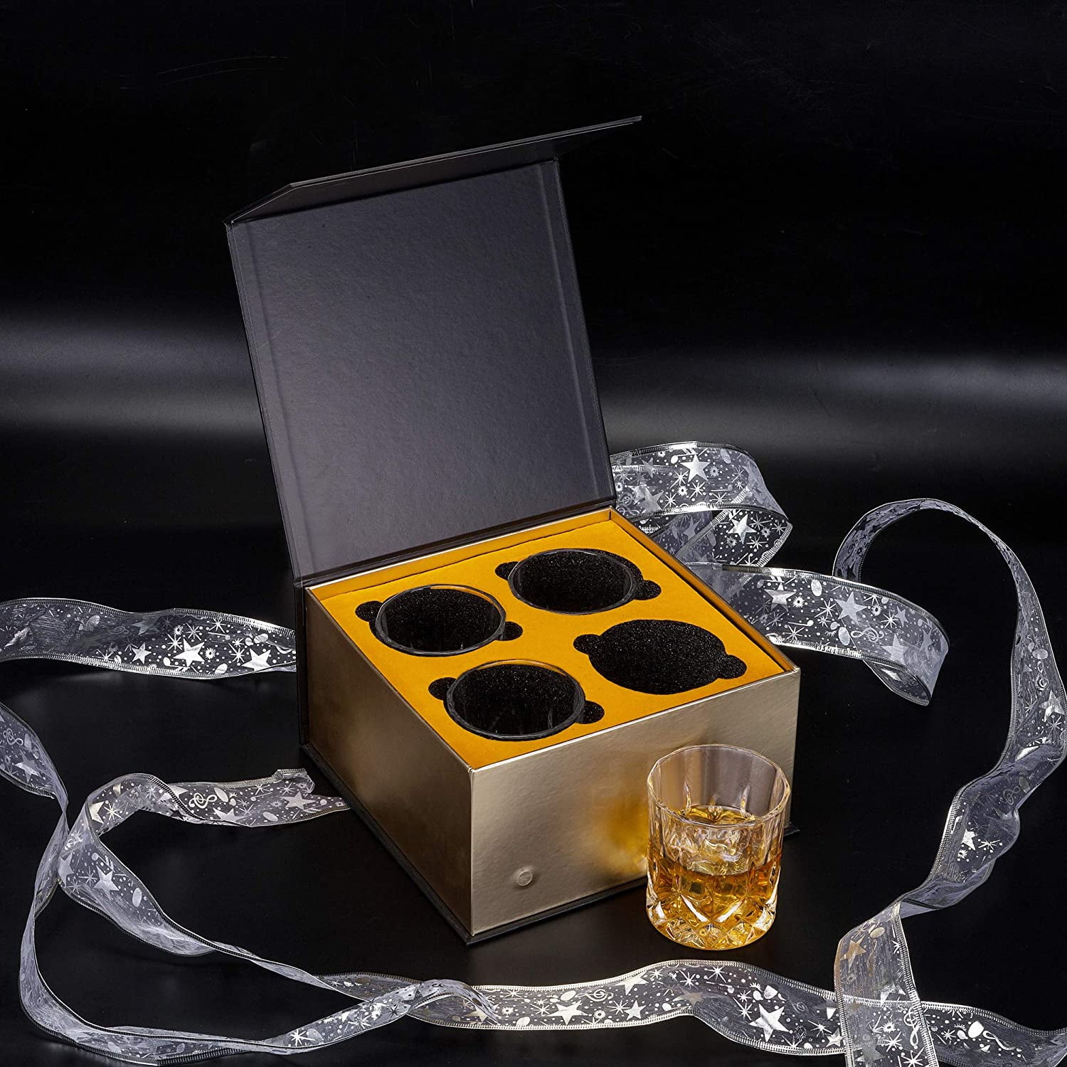 KANARS Whiskey Glasses Set of 4, 10 Oz Old Fashioned Bourbon Glass for Men  Dad, Rocks Barware Lowbal…See more KANARS Whiskey Glasses Set of 4, 10 Oz