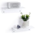 thumbnail image 3 of Wosthever Soporte para altavoz de 2 piezas, Material acrílico, práctico soporte de suspensión de pared multifuncional para cámara para casa, blanco, 3 of 6