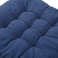 thumbnail image 4 of Diconna Square Seat Cushion Soft Elastic Chair Pads with Ties for Home, 4 of 5