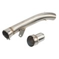 thumbnail image 2 of Tubo medio de escape de motocicleta tubo de conexión medio Resistente a la oxidación Eficiente Alta resistencia Ajuste directo para modificación ANGGREK Otros, 2 of 8