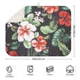 thumbnail image 2 of Microfibre Drying Mat for Kitchen Floral Print Dish Drying Drainer Mat Absorbent Pioneer Drying Mat Washing Up for Glass, Plate & Cup 18inch X 24inch, 2 of 5