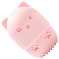 thumbnail image 1 of WEUVEB Small Pink Silicone Makeup Sponge Holder with Hole Design for Easy Drying and Storage, 1 of 8