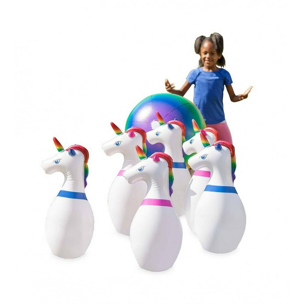 hearthsong inflatable unicorn