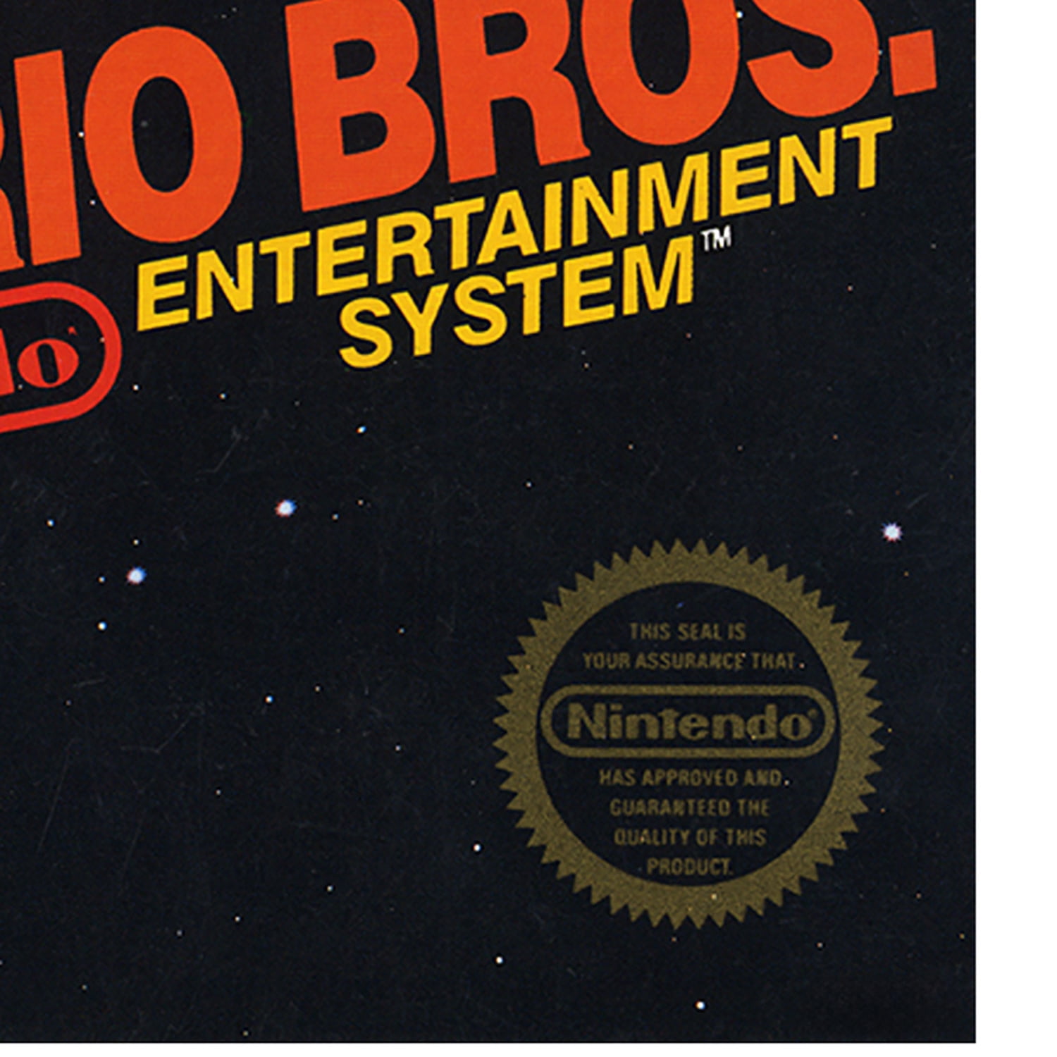 Pyramid America: Super Mario Bros: Game Cover - 11x17 Poster Print - Retro Video Game Artwork, Licensed Nintendo Wall Decor, Premium Fan Collectible
