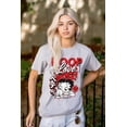 thumbnail image 3 of Cool Kanji Style Betty Boop Love Women's Graphic T Shirt Tees Brisco Brands S, 3 of 5