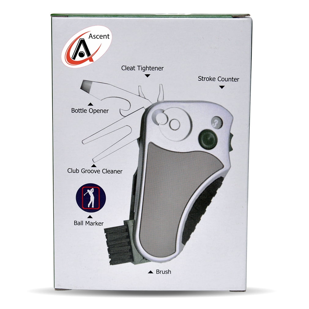 Swiss Ascent Golfer's Best Tool Golf Multitool All-IN-ONE, 4.16 oz