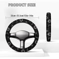 thumbnail image 5 of ZUXONGSY Galaxy Golf Cart Steering Wheel Cover Sun Moon Universal Auto Accessories Heat Resistant Steering Wheel Covers Good Texture Nice Look Protector Cover Club Car Golf Cart Interior Decor, 5 of 7