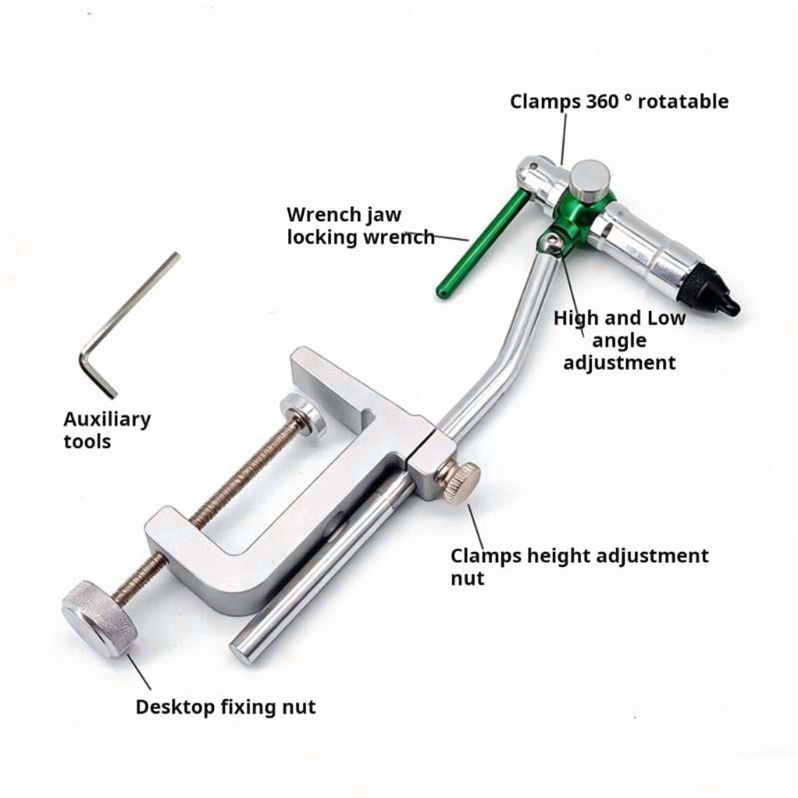CEORPER Fly Tying Vise Tool For Smooth Thread Management And Enhances Durability