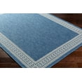 thumbnail image 2 of Hauteloom Aleli Living Room, Bedroom Patio Outdoor Area Rug - Contemporary - Muted Blue, Silverton, Light Blue - 18" Sample, 2 of 5
