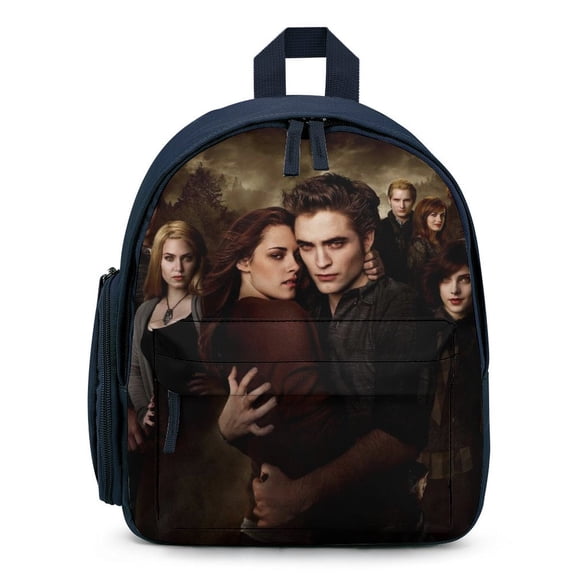 The Twilight Saga Backpack Cute Lightweight Small Laptop Bag Daypack Durable Bookbag for School Travel Hiking Gifts