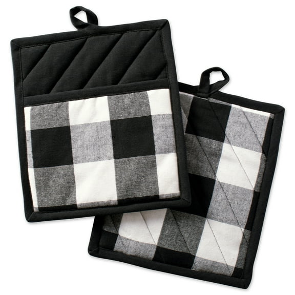 Black Buffalo Check Potholder (Set of 2)