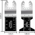 thumbnail image 3 of 20 compatible metal and wood oscillating multi-tool saw blades, 3 of 4