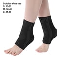 thumbnail image 6 of Sportteer Ankle Support Sleeve Compression Ankle Brace Soft Ankle Brace Injury Support: 1 Pair High Elasticity Highly Supportive Compression Ankle Sleeve for Stabilizer, 6 of 8