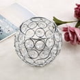 thumbnail image 5 of Crystal Tea Light Candle Holders,Votive Candle Holder, for Wedding,Home,Table Centerpiece Decoration Silver(Candle Excluded), 5 of 8