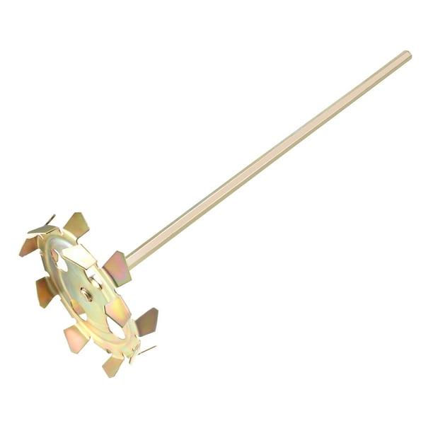 Paint Mud Mixer 118mm Dia 415mm Long Cement Compound Drywall Tool for Electric Drill Hex Shank