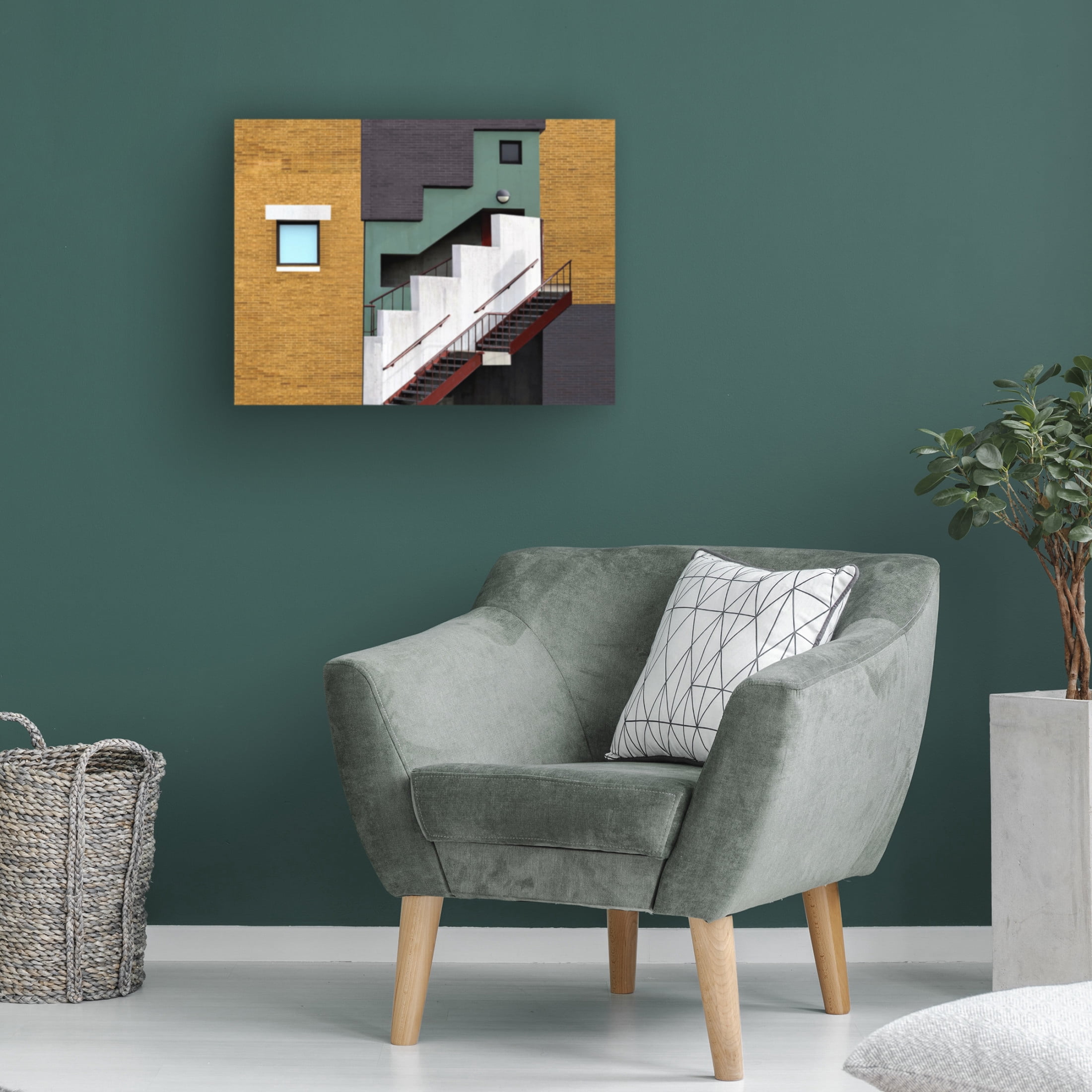 Trademark Fine Art Arnon Orbach Facade - Boston MA Canvas Wall Art