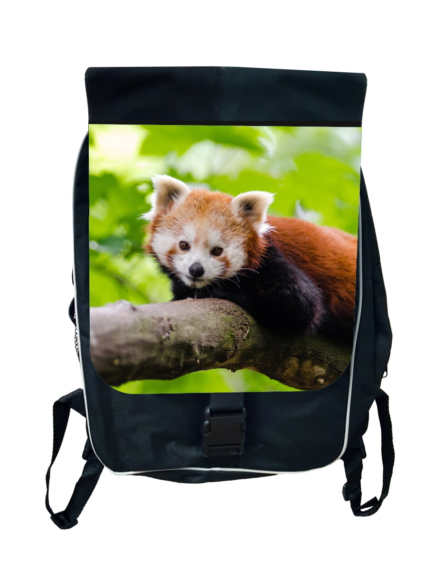 Accessory Avenue - Childrens Backpacks Animal Red Panda on a Log Large