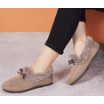 thumbnail image 4 of Women's Faux Fur Lined Slipper - Plush House Shoes for Comfort | Indoor/Outdoor House Slippers, 4 of 7