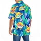 thumbnail image 2 of Playeras Y Camisas Para Hombre Hombres Moda Primavera Verano Casual Manga corta Turndown Neck Impreso Camisetas Top Blusa (Yellow, 3XL), 2 of 5