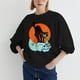 thumbnail image 2 of Blusa de manga larga suelta con estampado de moda para mujer, blusas informales con cuello redondo, sudaderas con capucha Fridja  fjkfkj3099, 2 of 5