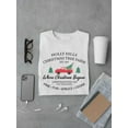 thumbnail image 3 of Vintage Christmas Tree Truck T-shirt Men's, 3 of 4