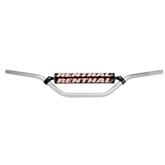 Renthal MX/Enduro 7/8" 613 Enduro High Silver Handlebar (613-01-SI-05-006)
