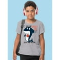 thumbnail image 2 of Shark Playing Basketball T-Shirt Juniors -Image by Shutterstock,  x-Small, 2 of 4