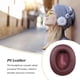thumbnail image 4 of Bearachild Almohadillas para auriculares montadas en la cabeza, funda de cuero para auriculares, reemplazo de cojín de malla fina para Type2 NO2, 4 of 6
