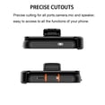 thumbnail image 4 of Ebizware for Samsung Galaxy S24 Plus Phone Case, Case with [Built-in Screen Protector] Holster Belt Clip Military Grade Heavy Duty Shockproof Kickstand Cover for Galaxy S24 Plus - Black/Orange, 4 of 11