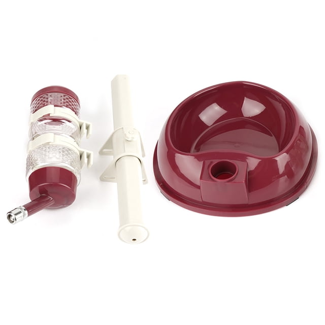 Tazón Ajustable Para Perros, Dispensador de Comida, Tazón para Beber, Alimentador, material Plástico Ecológico Resistente y Duradero para Perros y Gatos