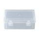 thumbnail image 2 of Estuche de plástico transparente extragrande | Organizador apilable translúcido con tapa y asas a presión | Contenedor para suministros de arte, oficina, escuela, bolígrafos, lápices, marcadore, 2 of 5