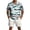 Light Blue, variant on Hogleaql Men's Summer Vacation 2 Piece Outfits Hawaiian Button Short Sleeve Shirts and Shorts with Pockets Elastic Waist Relaxed Fit Dressy Loose Fit Matching Outfits Sky Blue M