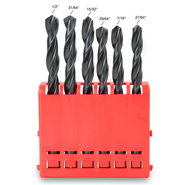 Hyper Tough 29-Piece Black Oxide Drill Bit Set - Walmart Business