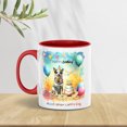 thumbnail image 5 of Happy Birthday to Australian Cattle Dog Kitten Party Balloons Cake 11oz Accent Two-tone Mug Heeler Lover Gifts Coffee Tea Cup - 00027, 5 of 5