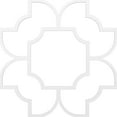 thumbnail image 5 of Ekena Millwork 83"W x 83"H x 3/8"T Large Anderson Decorative Fretwork Ceiling Panels in Architectural Grade PVC, 5 of 10