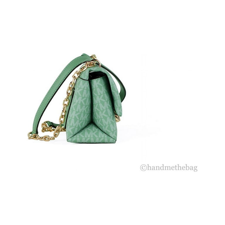 Michael kors monogram handbag 2024 green