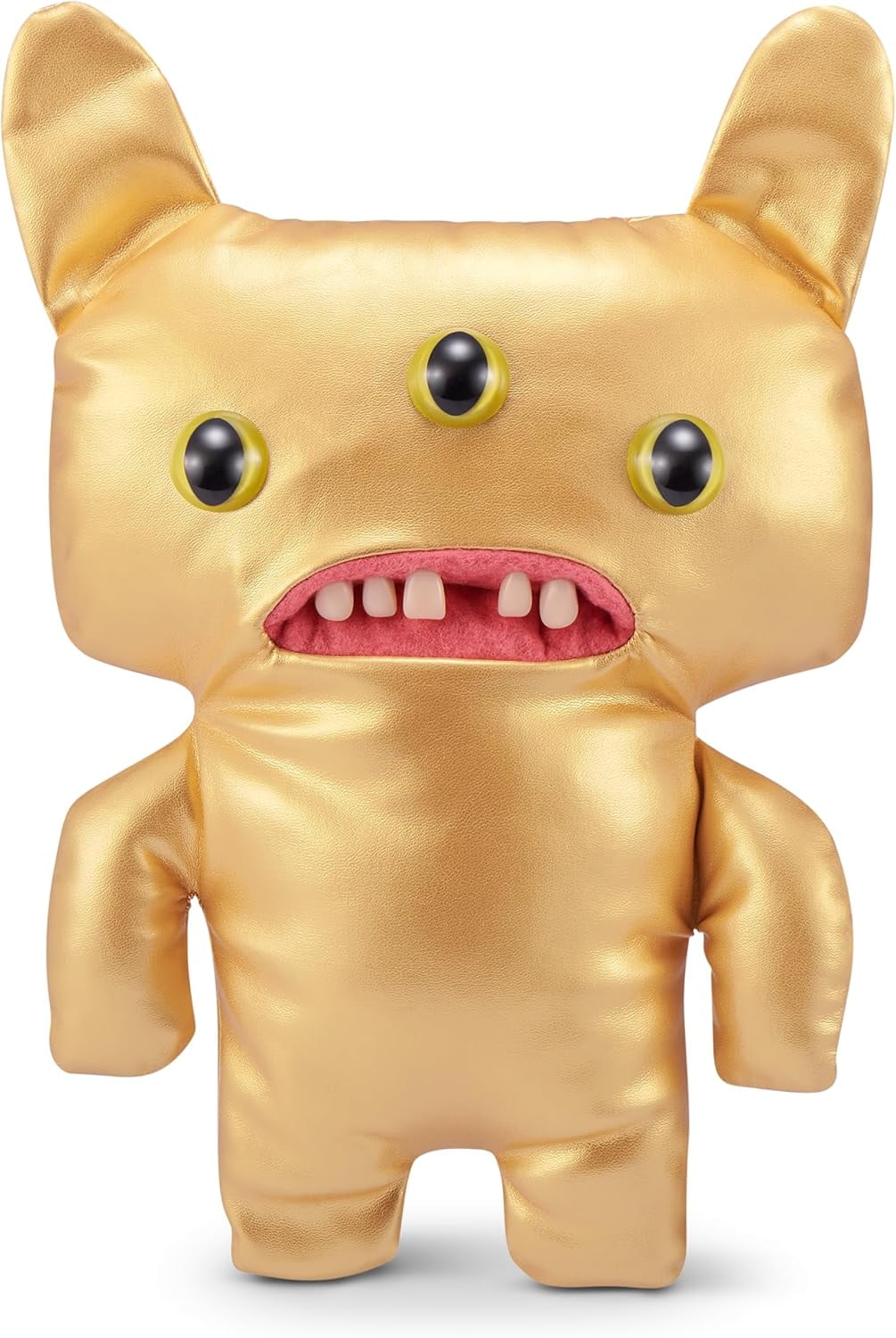 Fuggler Gold Fuggs 9 inch (Reeko), Funny Ugly Monster Soft Plush