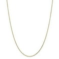 thumbnail image 2 of 14K Yellow Gold .95mm Diamond Cut Cable Chain Necklace Size 22, 2 of 5