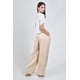 thumbnail image 3 of Set blusa cropped + pantalon Wide Leg Roman Fashion /Juvenil, 5628 (Beige) beige CH, 3 of 5
