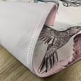 thumbnail image 5 of Ambesonne Nature Place Mats Set of 4, Vintage Birds Flowers, Standard Size, Teal Brown, 5 of 6