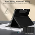 thumbnail image 4 of MoKo for New iPad (A16) 11th Generation Case 11-inch 2025, iPad 10th Generation Case 10.9" 2022 with Pencil Holder & Pocket, Premium Leather Folio Stand Cover, Multiple Viewing Angles, Black, 4 of 8
