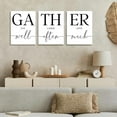 thumbnail image 5 of AEFER Gather Signs for Home Decor,Gather Wall Decor Dining Room Wall Decor,Kitchen Signs Wall decor, Rustic Kitchen Wall Decor Farmhouse Family Wall Art for Living Room,Gathering Place Decor 20"x28", 5 of 5