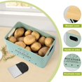 thumbnail image 3 of Set de almacenamiento de verduras de cocina Dekosilave Metal Sage Green, 3 of 7