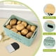 thumbnail image 3 of Set de almacenamiento de verduras de cocina Dekosilave Metal Sage Green, 3 of 7